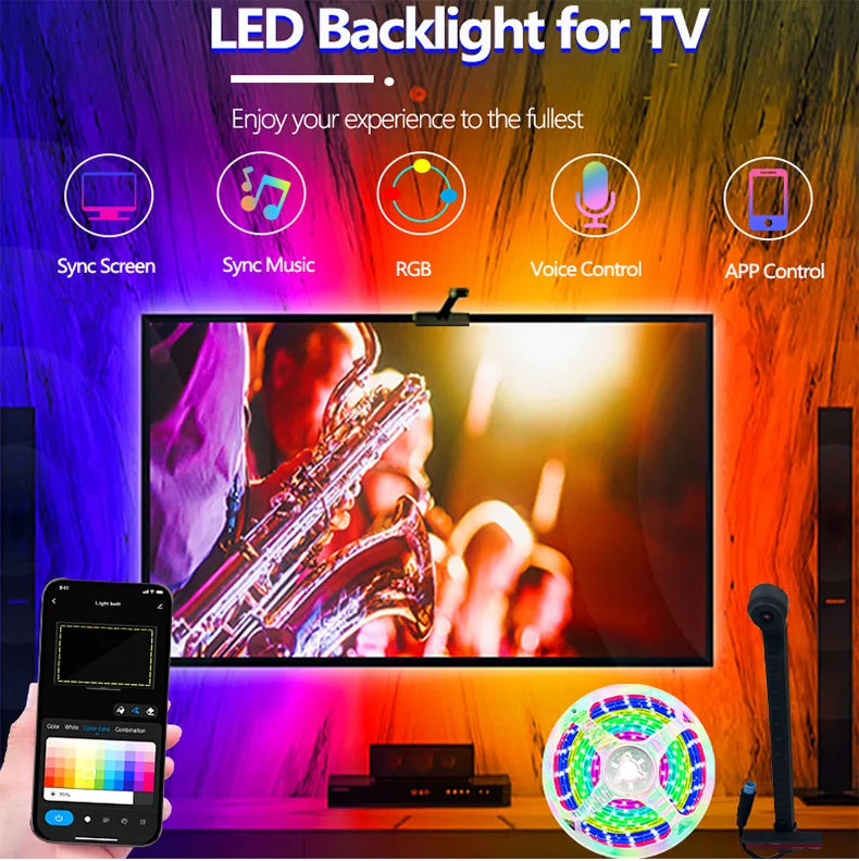 RGBIC LED TV Backlight Strip™