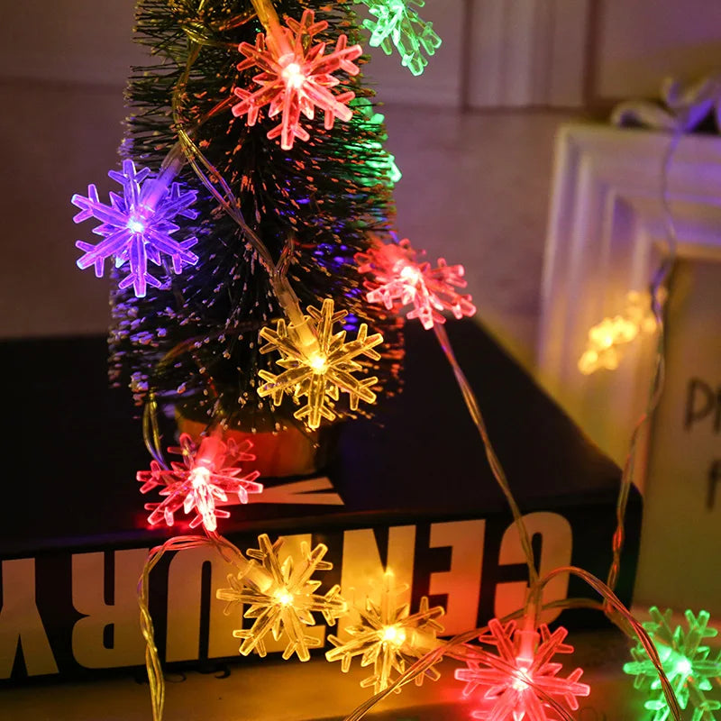 LED Snowflake String Garland Fairy Lights™