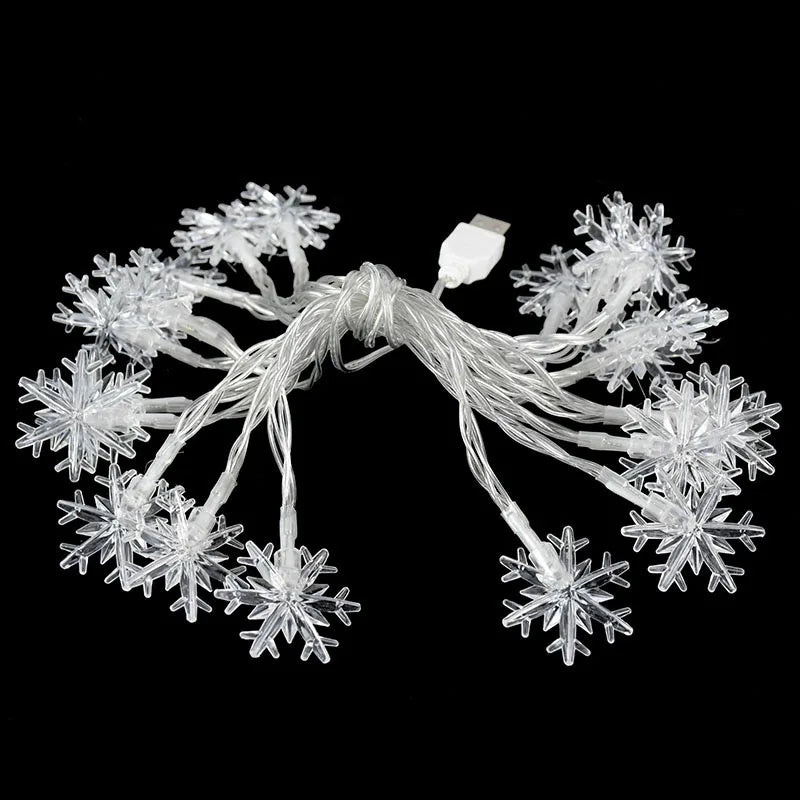 LED Snowflake String Garland Fairy Lights™
