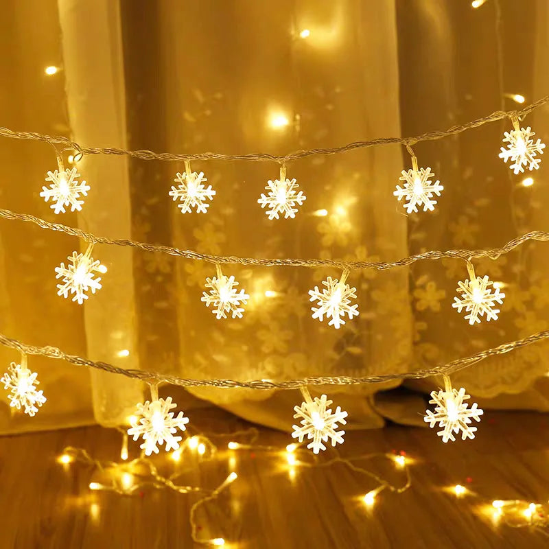LED Snowflake String Garland Fairy Lights™