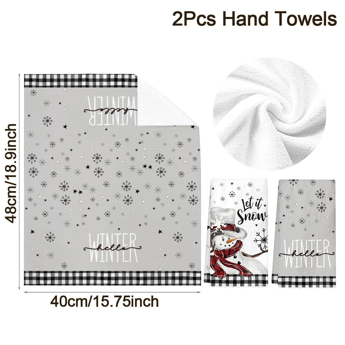 Christmas Kitchen Towels Snowman™