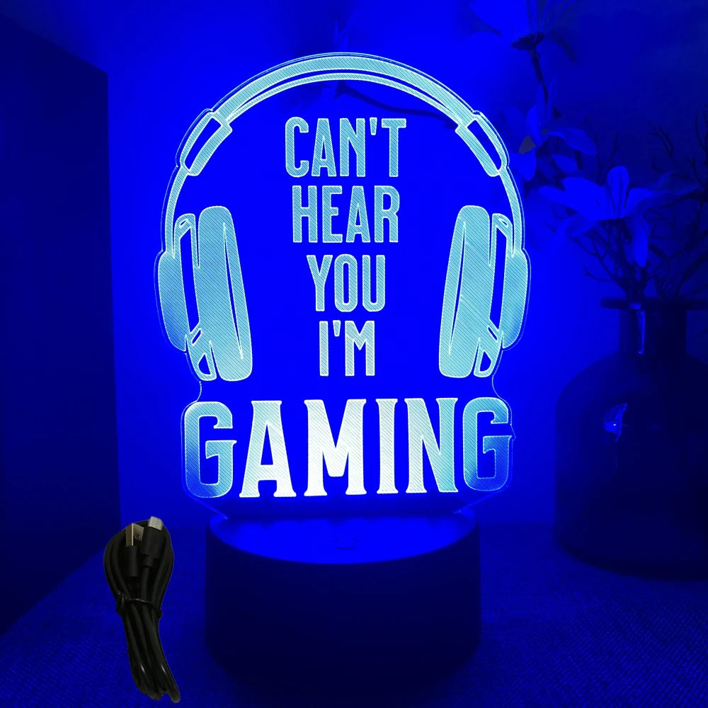 NEON GAMER 3D Lamp™
