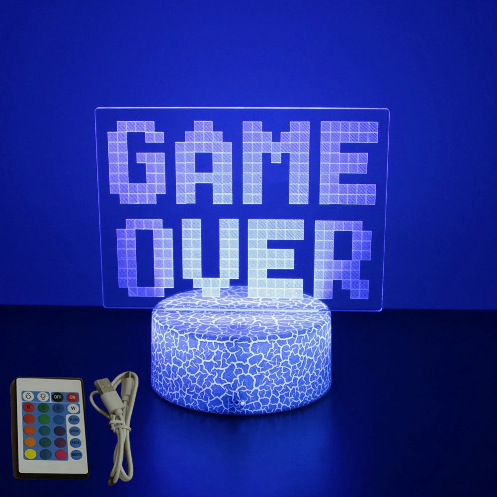 NEON GAMER 3D Lamp™