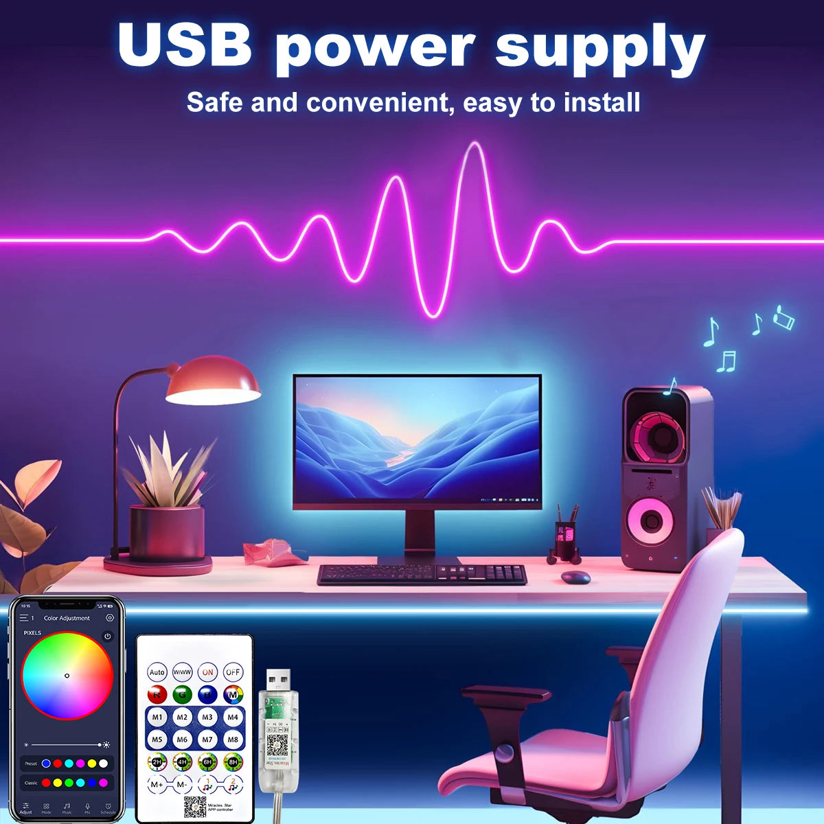 Smart RGB Neon Light Strip™