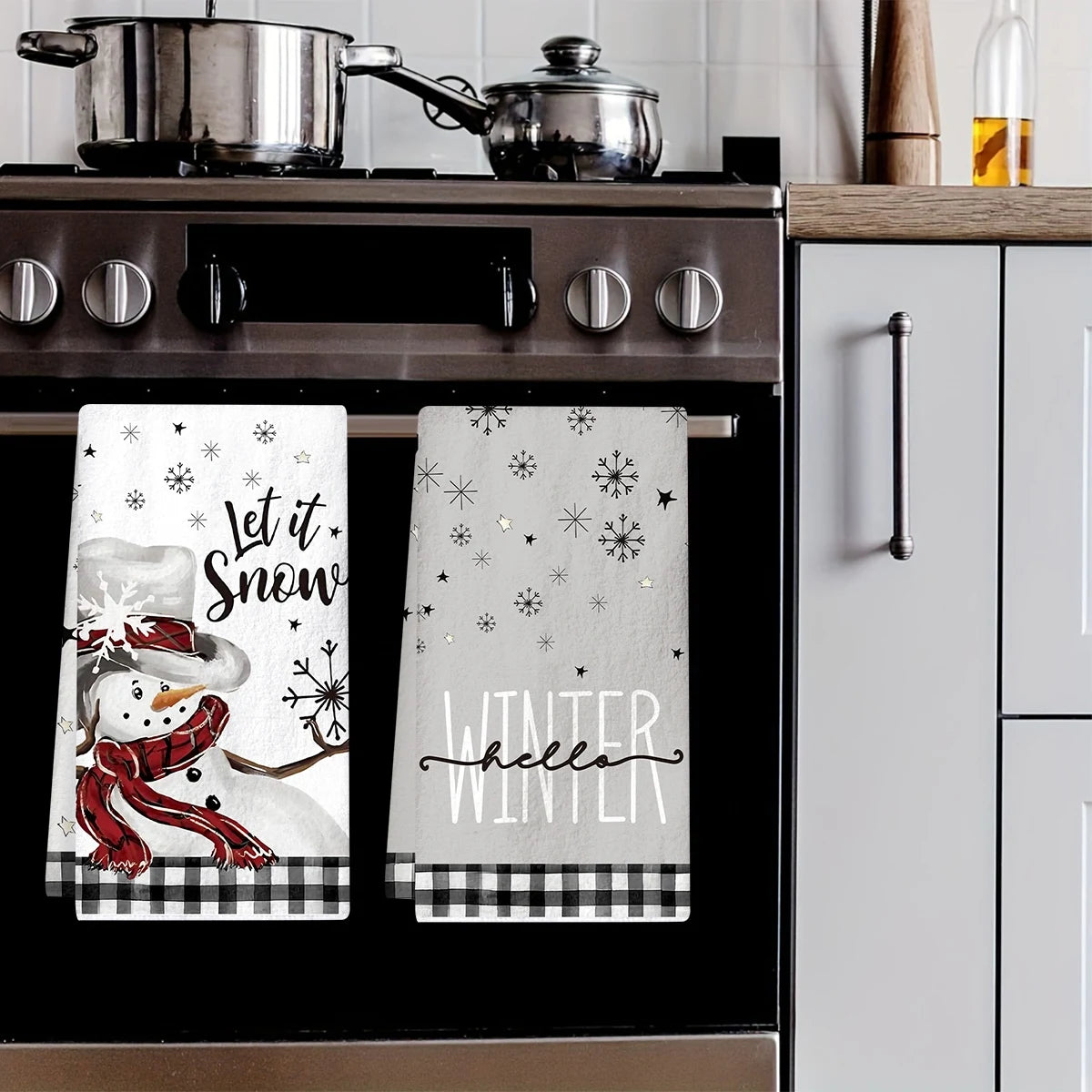 Christmas Kitchen Towels Snowman™