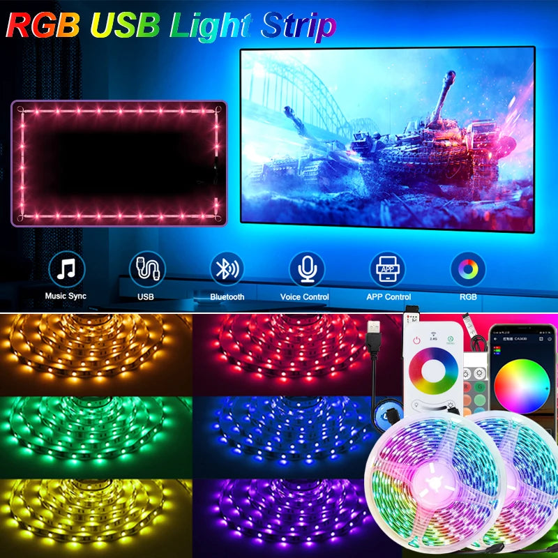 Bluetooth Touch LED Strip Lights™
