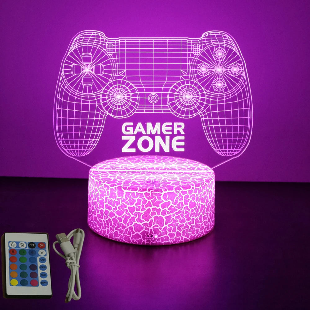 NEON GAMER 3D Lamp™
