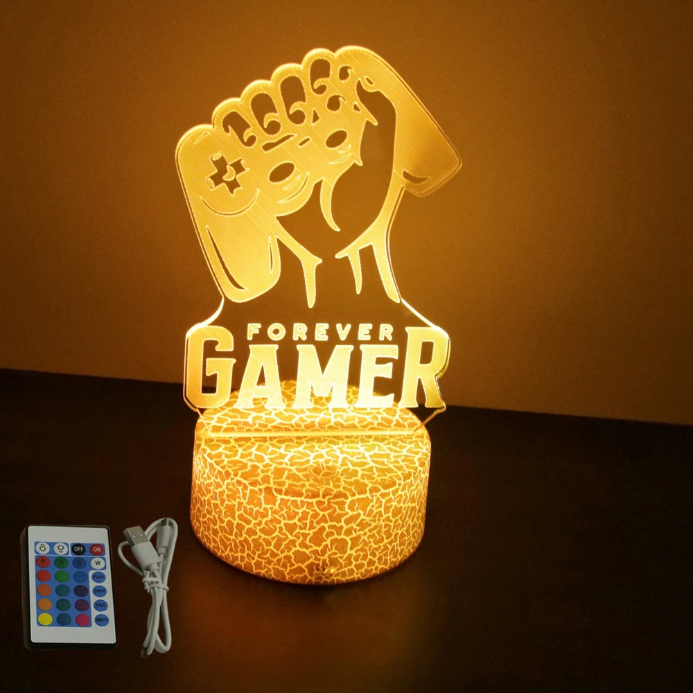NEON GAMER 3D Lamp™