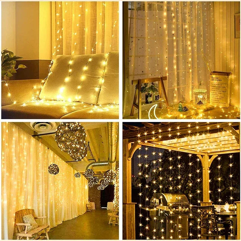 LED Curtain String Lights™