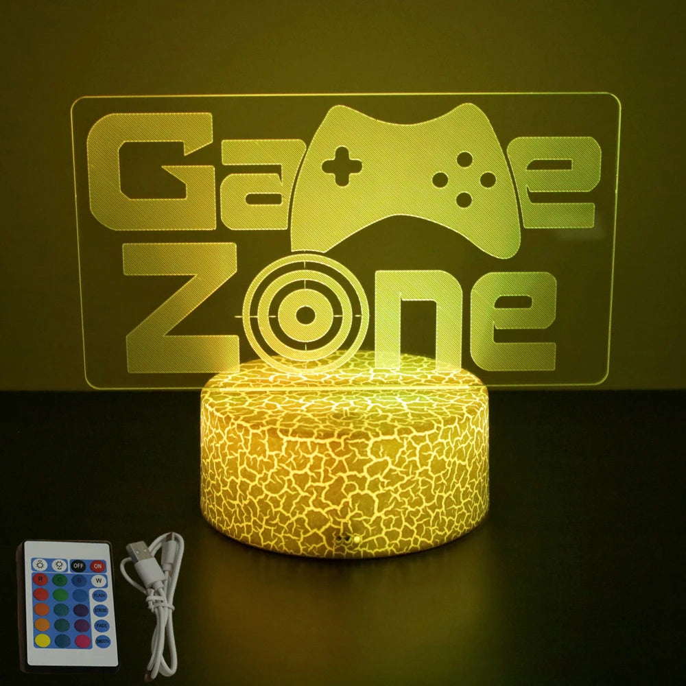 NEON GAMER 3D Lamp™