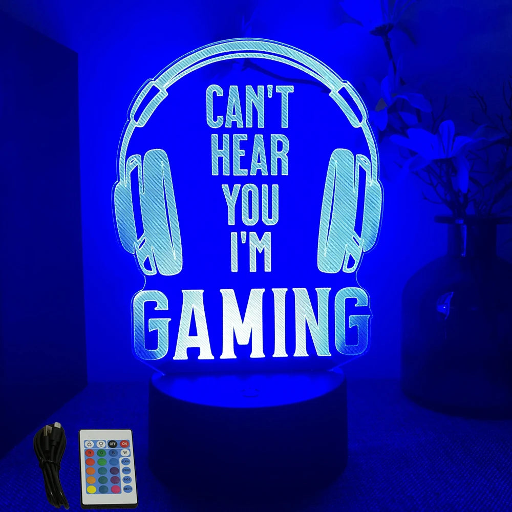 NEON GAMER 3D Lamp™