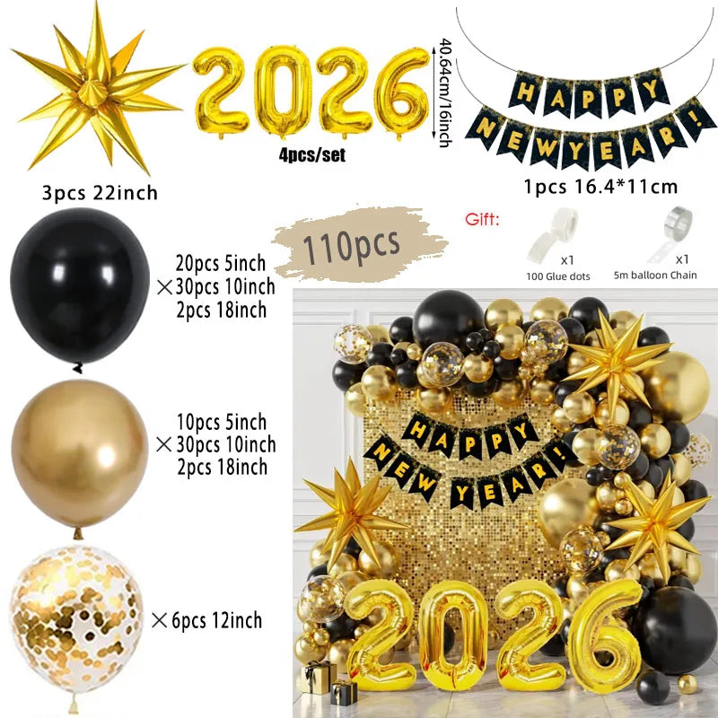 2026 NYE Balloon Garland Arch Kit™