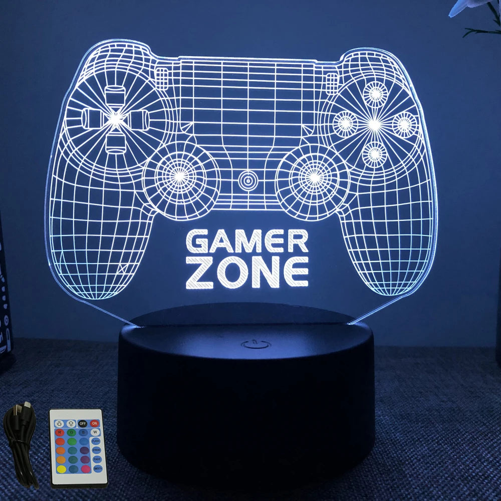 NEON GAMER 3D Lamp™