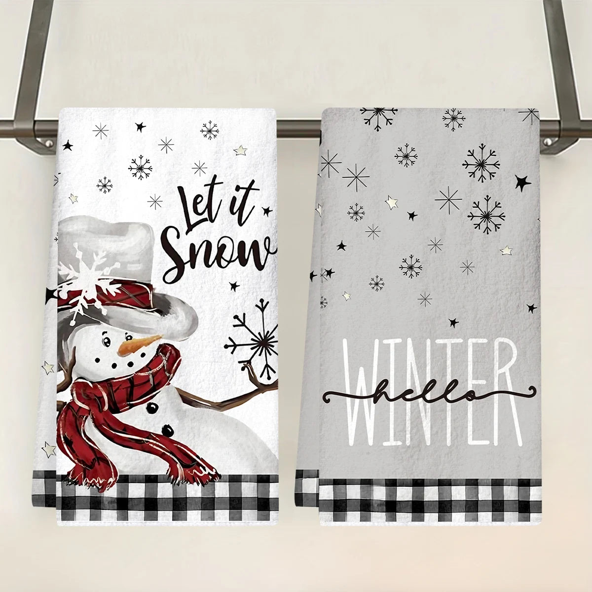 Christmas Kitchen Towels Snowman™