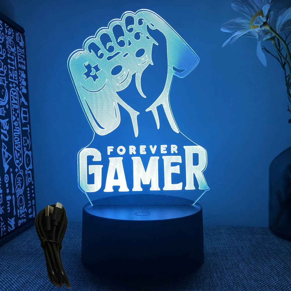 NEON GAMER 3D Lamp™