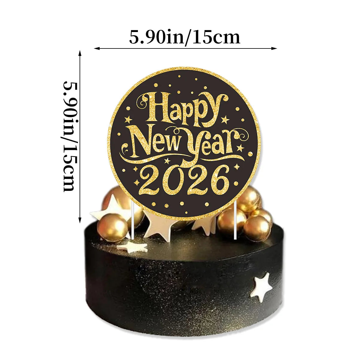 Happy New Year 2026 Party Decor™