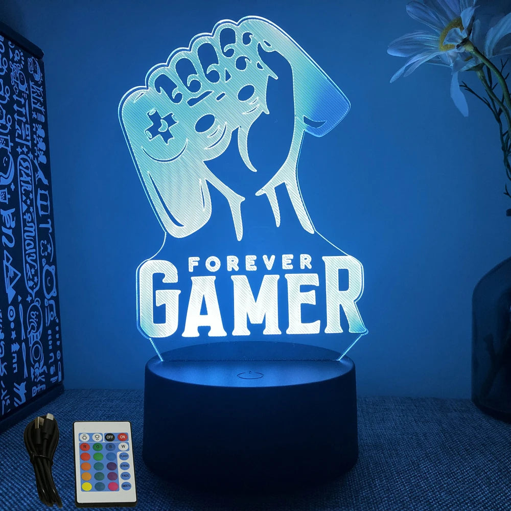 NEON GAMER 3D Lamp™
