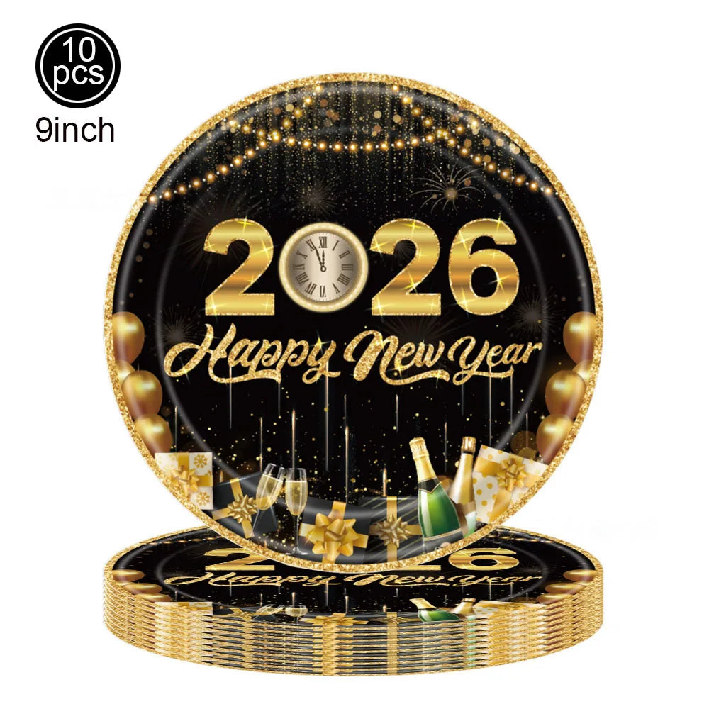 Happy New Year 2026 Party Decor™