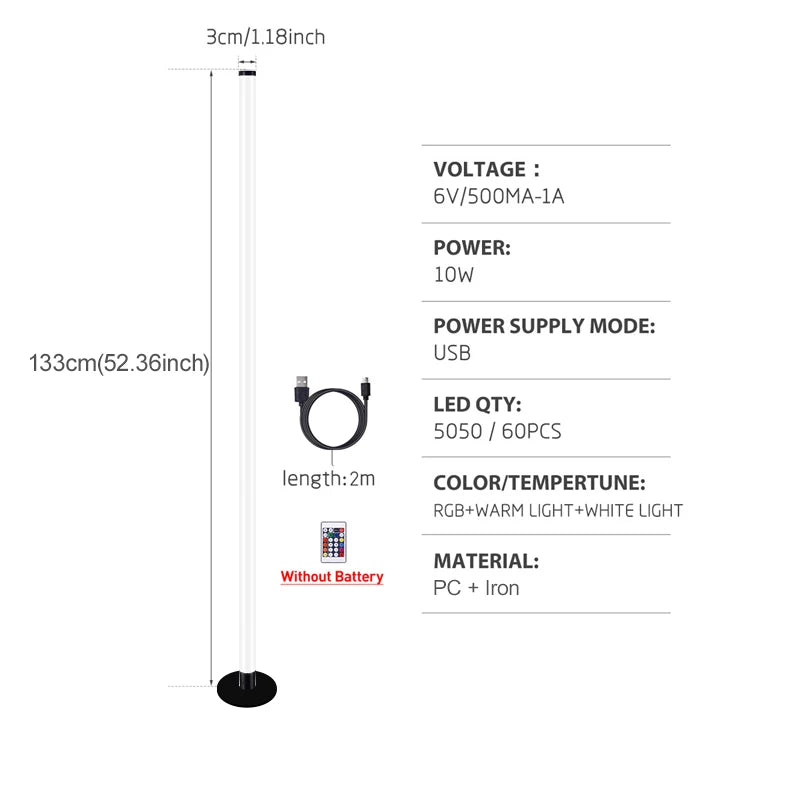 RGB LED Floor Smart Lamp™