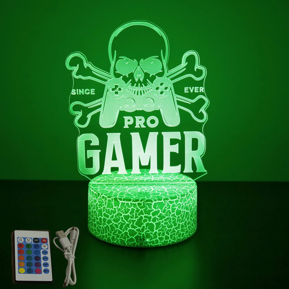 NEON GAMER 3D Lamp™
