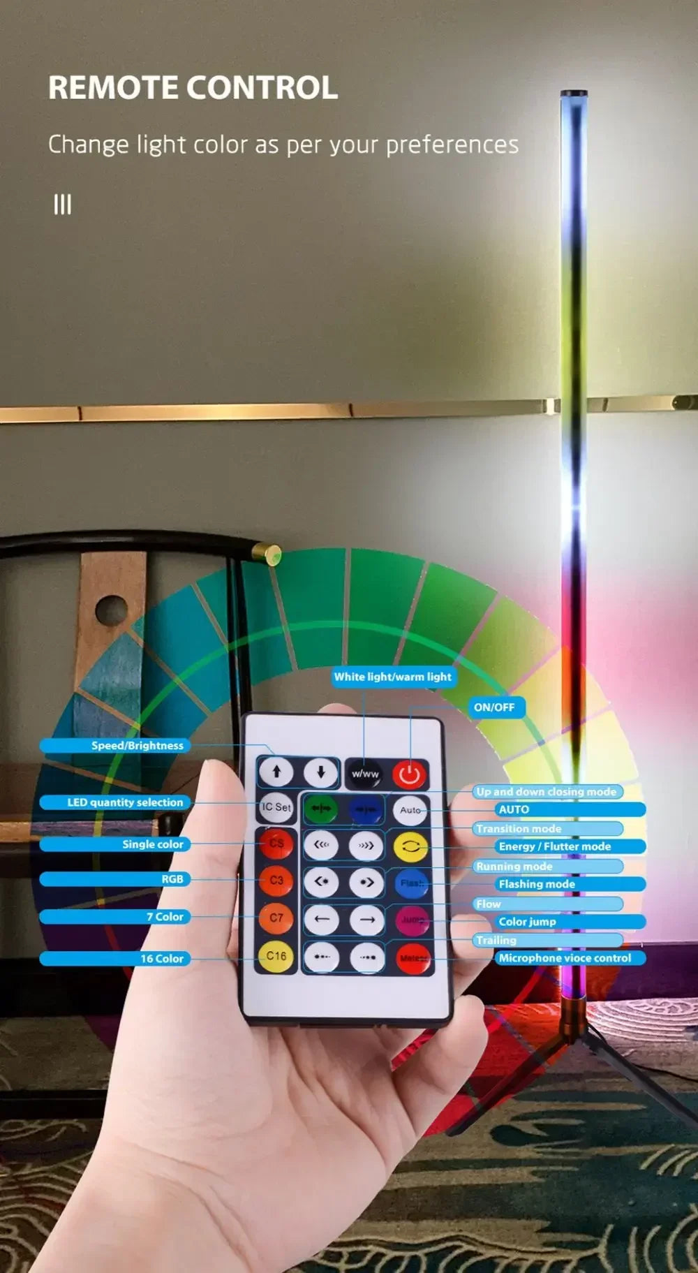 Rgb Lamp Bright Standing™