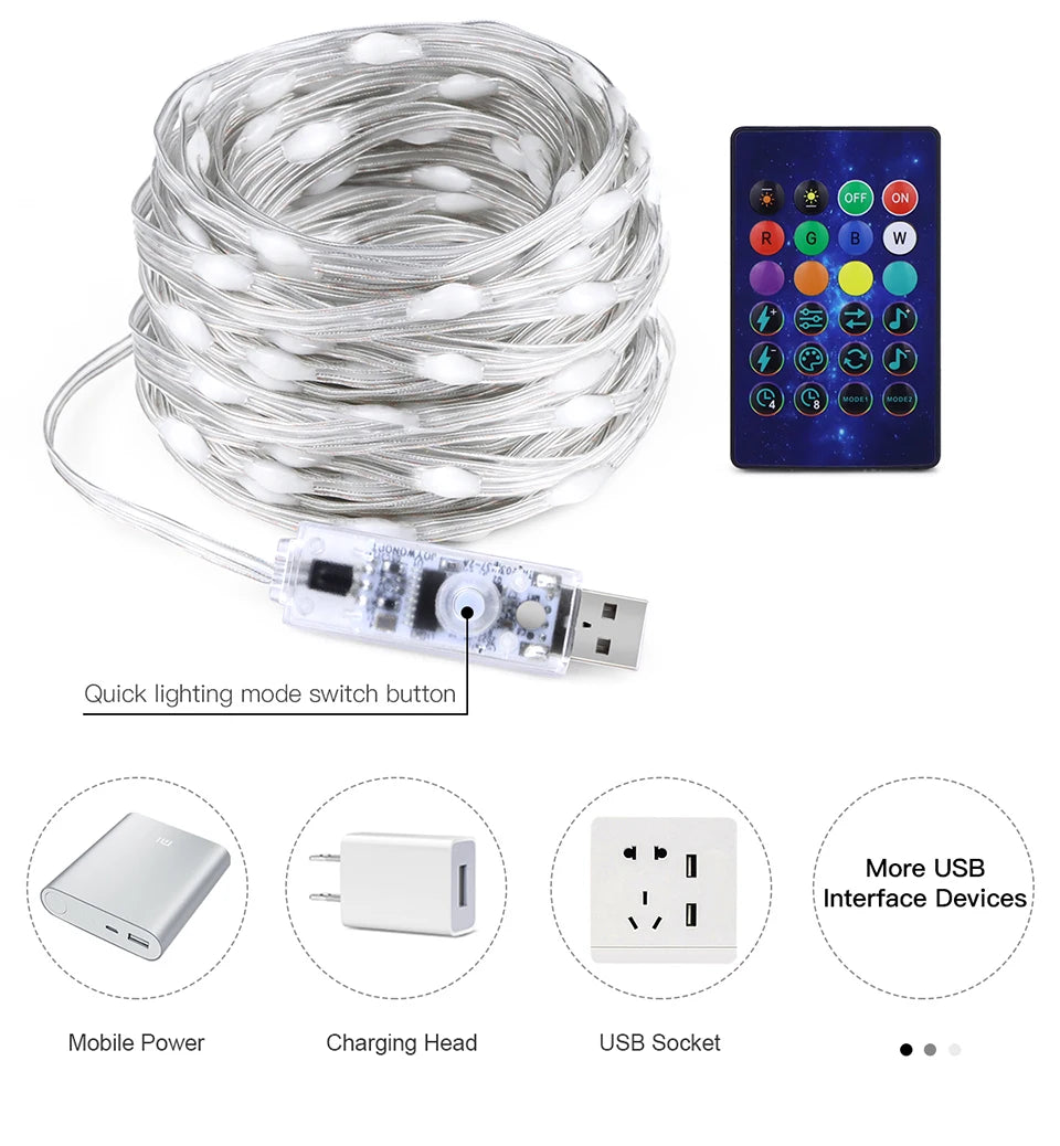 RGB LED String Fairy Lights™