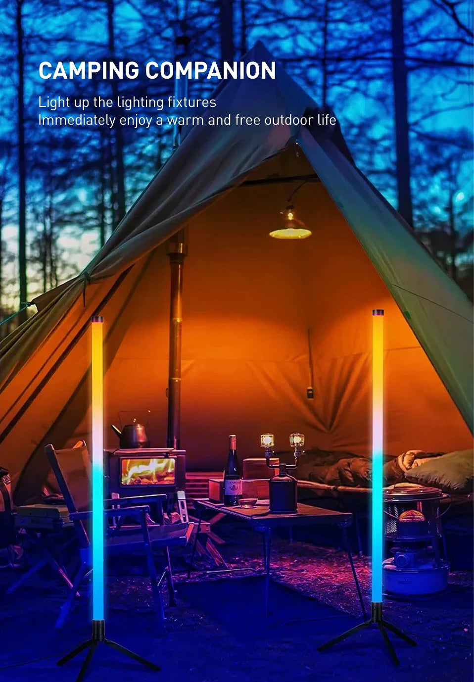 RGB LED Floor Smart Lamp™