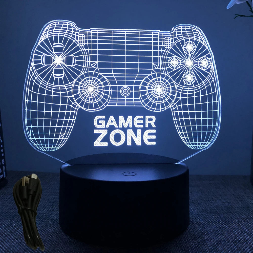 NEON GAMER 3D Lamp™