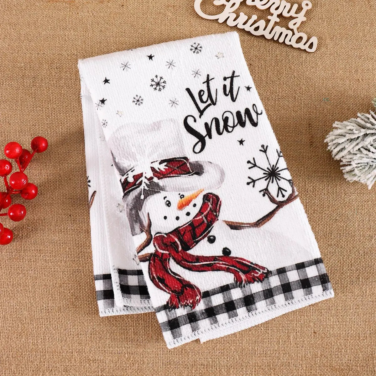 Christmas Kitchen Towels Snowman™