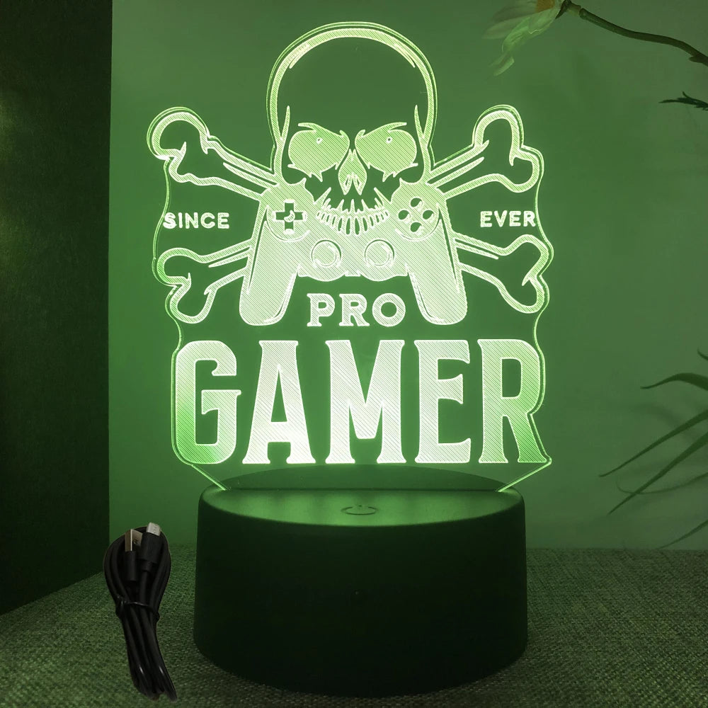NEON GAMER 3D Lamp™
