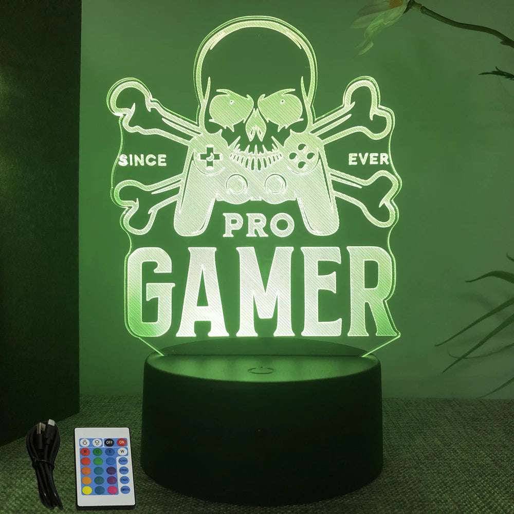 NEON GAMER 3D Lamp™