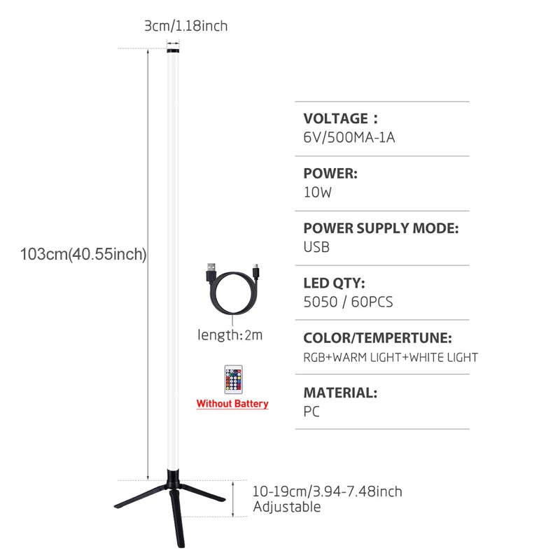 RGB LED Floor Smart Lamp™