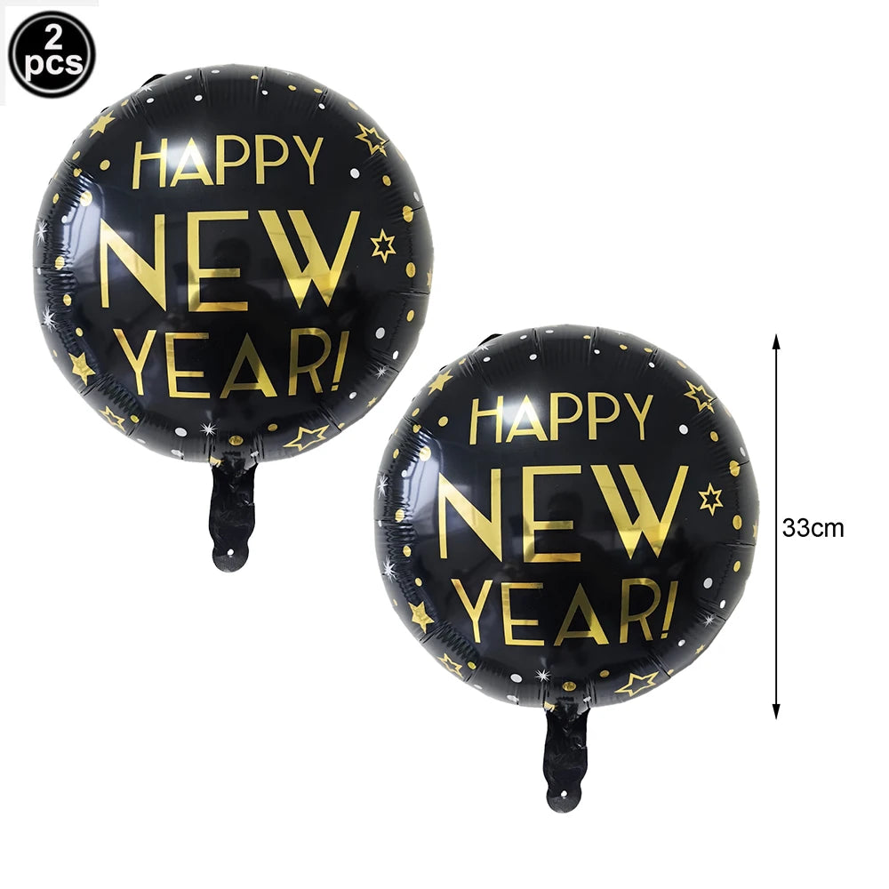 2026 Balloons Gold Numbe™