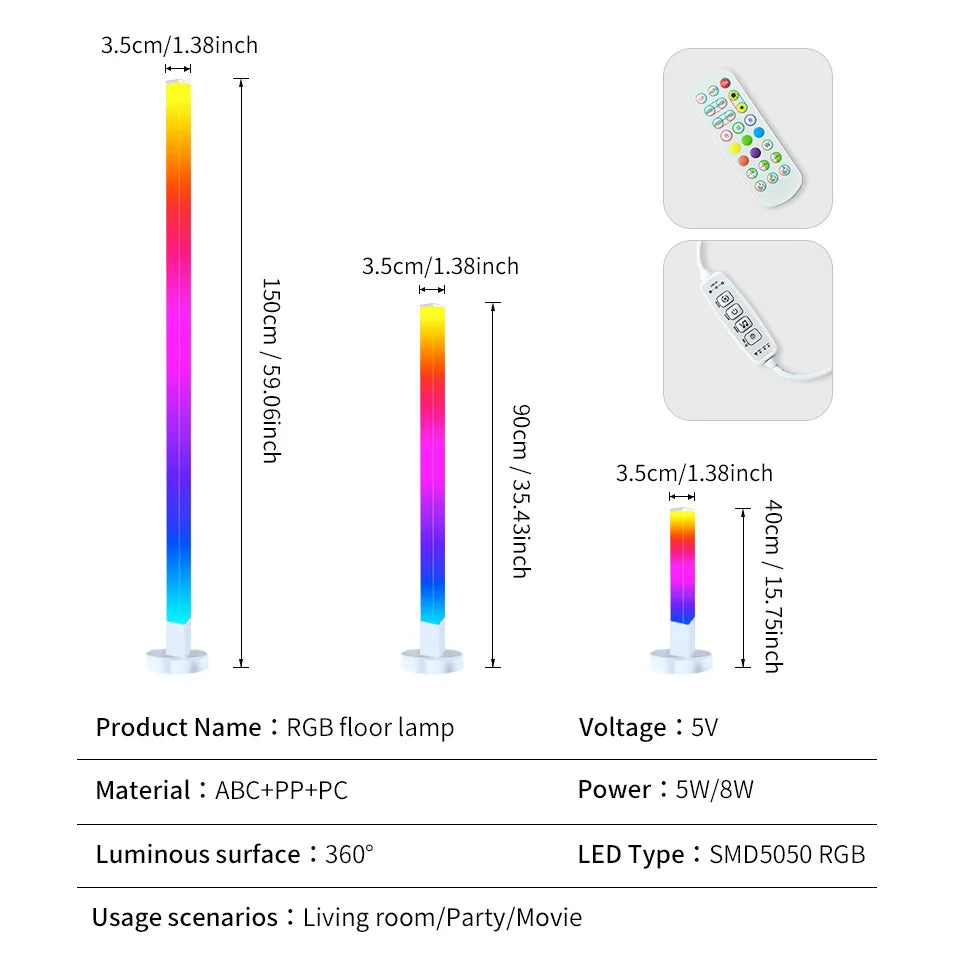 Smart RGB LED Floor Lamp™