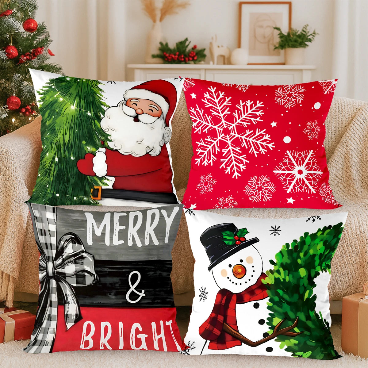 Merry Christmas Cushion Cover™